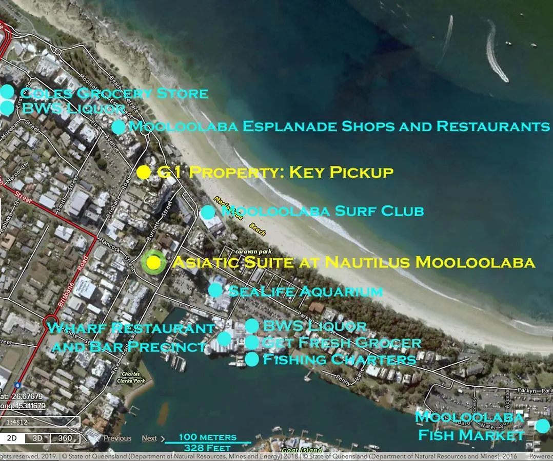 Asiatic Suite At Nautilus Mooloolaba